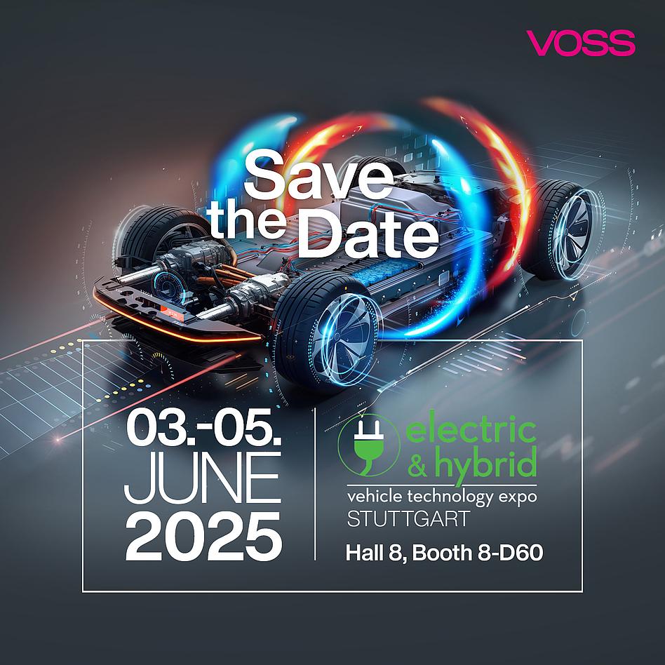 VOSS auf der EVTech 2025 VOSS auf EVTech - Save the Date