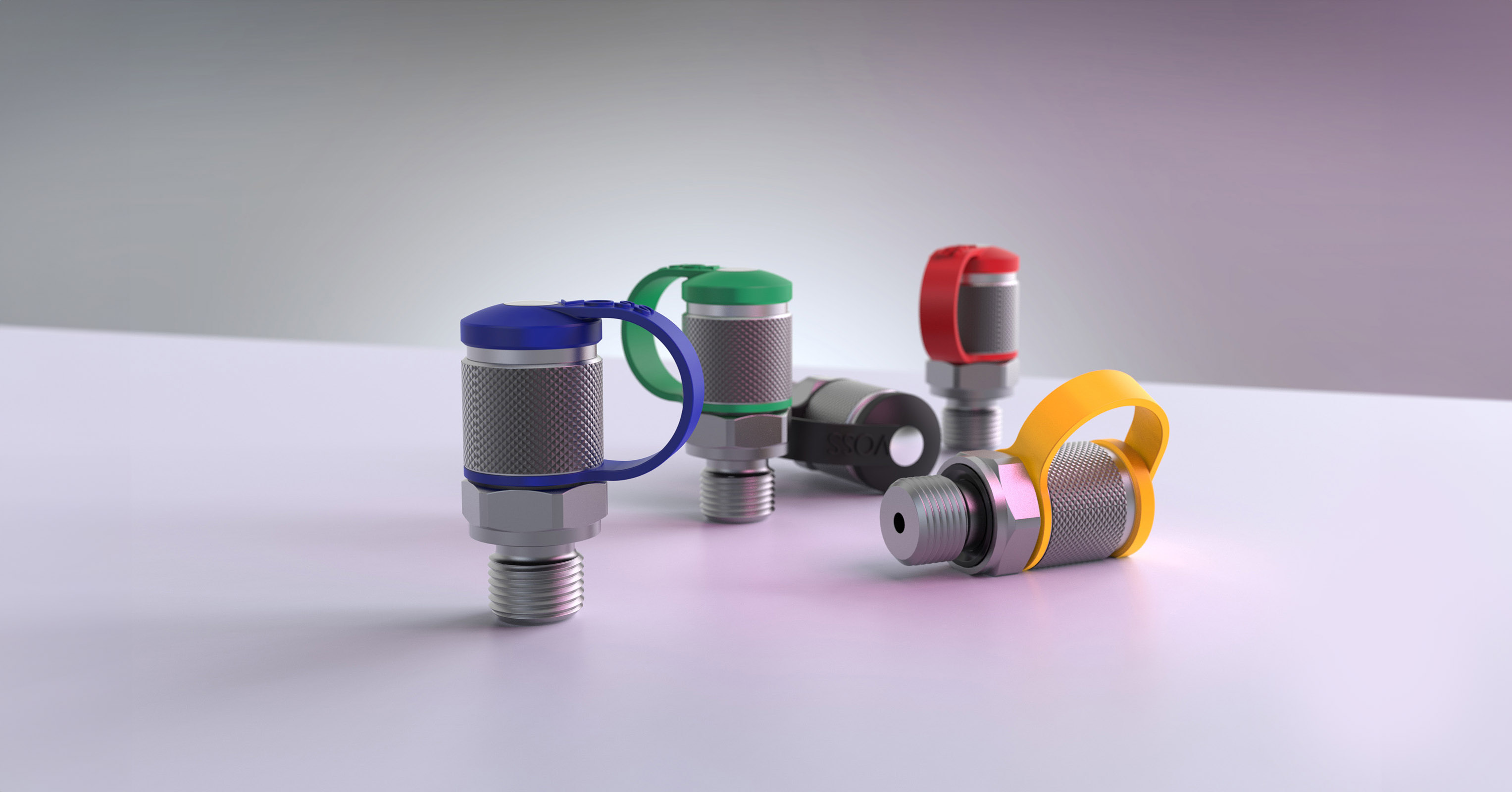Our measuring couplings enable a virtually leak-free connection during system operation.